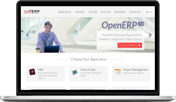 Banner OpenERP Image